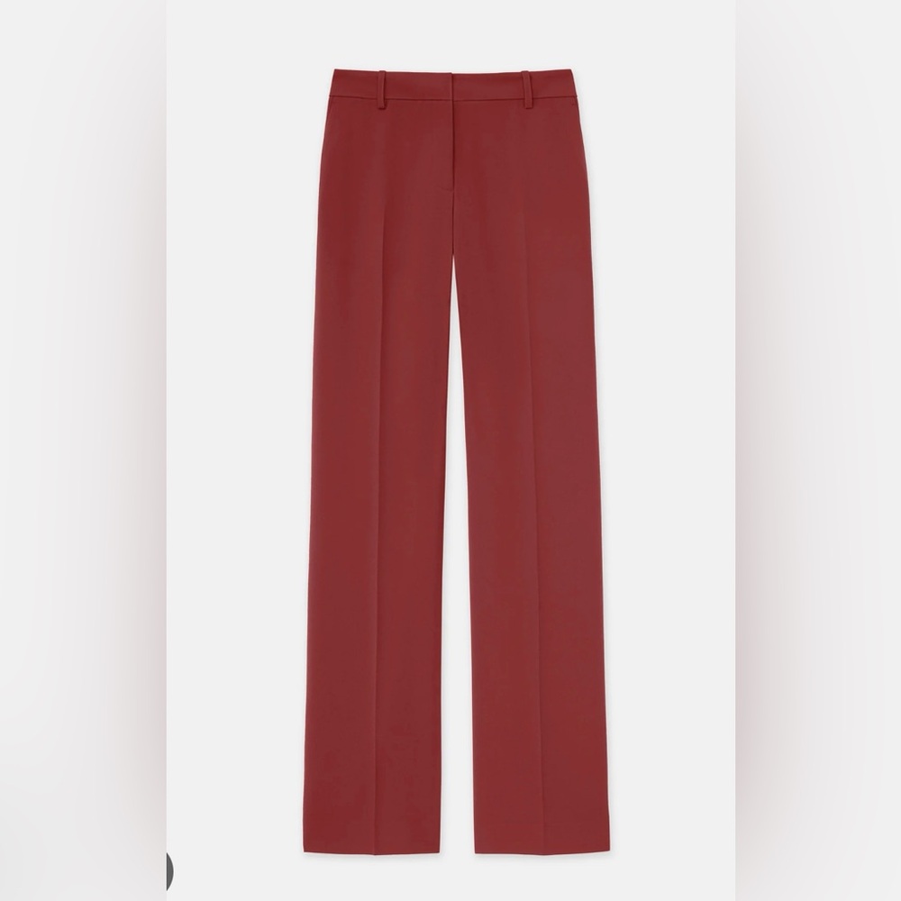 Lafayette 148 Red Dalton Pant